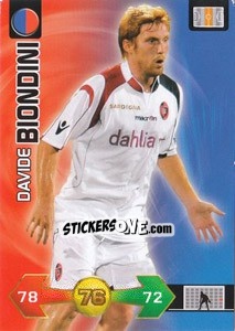 Figurina Davide Biondini - Calciatori 2009-2010. Adrenalyn XL - Panini