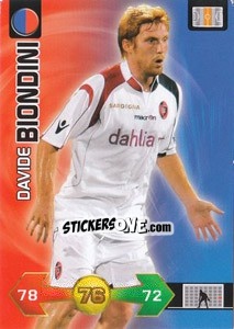 Cromo Davide Biondini - Calciatori 2009-2010. Adrenalyn XL n. 67 - Panini