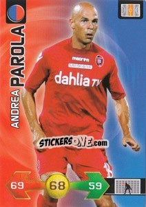 Figurina Andrea Parola - Calciatori 2009-2010. Adrenalyn XL - Panini