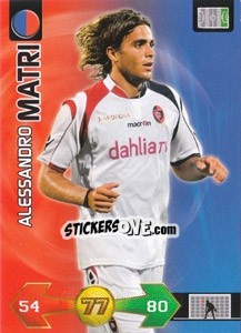 Cromo Alessandro Matri - Calciatori 2009-2010. Adrenalyn XL - Panini