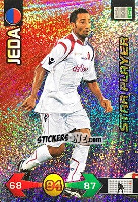 Sticker Jeda - Calciatori 2009-2010. Adrenalyn XL n. 74 - Panini