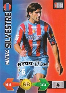 Sticker Matias Silvestre - Calciatori 2009-2010. Adrenalyn XL - Panini