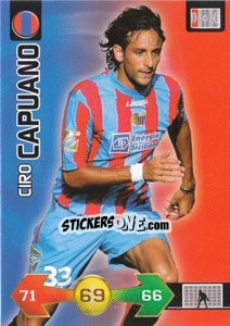 Sticker Ciro Capuano - Calciatori 2009-2010. Adrenalyn XL n. 82 - Panini