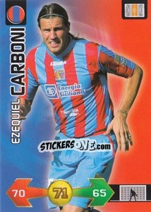 Sticker Ezequiel Carboni - Calciatori 2009-2010. Adrenalyn XL - Panini