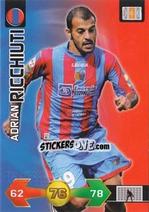 Cromo Adrian Ricchiuti - Calciatori 2009-2010. Adrenalyn XL - Panini