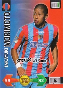 Figurina Takayuki Morimoto - Calciatori 2009-2010. Adrenalyn XL - Panini