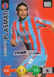 Sticker Gianvito Plasmati - Calciatori 2009-2010. Adrenalyn XL - Panini
