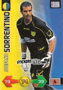 Sticker Stefano Sorrentino - Calciatori 2009-2010. Adrenalyn XL n. 96 - Panini