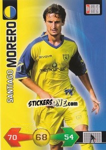 Figurina Santiago Morero - Calciatori 2009-2010. Adrenalyn XL - Panini