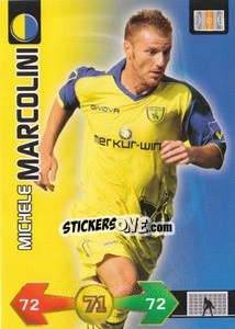 Sticker Michele Marcolini - Calciatori 2009-2010. Adrenalyn XL n. 103 - Panini