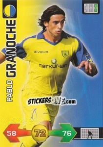 Sticker Pablo Granoche - Calciatori 2009-2010. Adrenalyn XL n. 108 - Panini