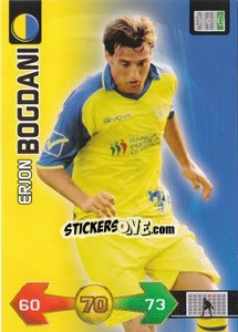 Sticker Erjon Bogdani - Calciatori 2009-2010. Adrenalyn XL n. 110 - Panini