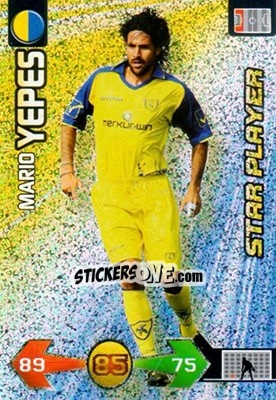 Cromo Mario Yepes - Calciatori 2009-2010. Adrenalyn XL n. 112 - Panini