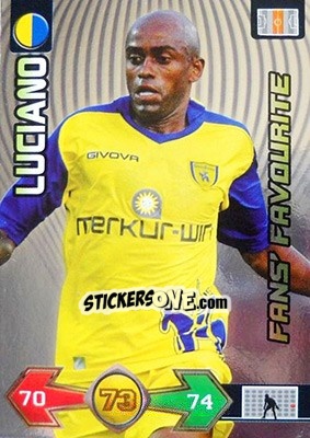 Figurina Luciano - Calciatori 2009-2010. Adrenalyn XL - Panini