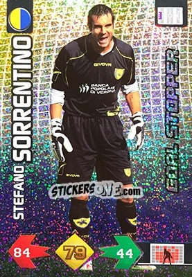 Cromo Stefano Sorrentino - Calciatori 2009-2010. Adrenalyn XL n. 114 - Panini