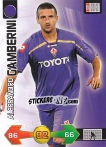 Sticker Alessandro Gamberini - Calciatori 2009-2010. Adrenalyn XL n. 116 - Panini