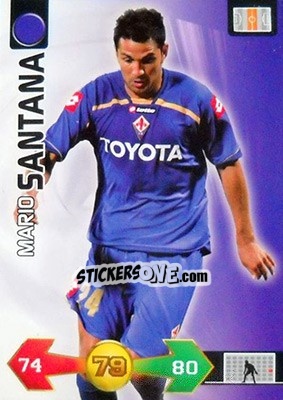 Sticker Mario Santana - Calciatori 2009-2010. Adrenalyn XL n. 126 - Panini