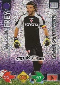 Sticker Sebastien Frey - Calciatori 2009-2010. Adrenalyn XL n. 133 - Panini