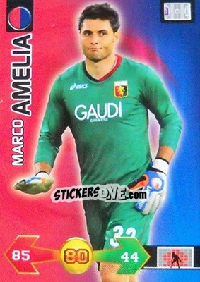 Sticker Marco Amelia - Calciatori 2009-2010. Adrenalyn XL n. 134 - Panini