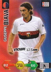 Sticker Giuseppe Biava - Calciatori 2009-2010. Adrenalyn XL n. 137 - Panini