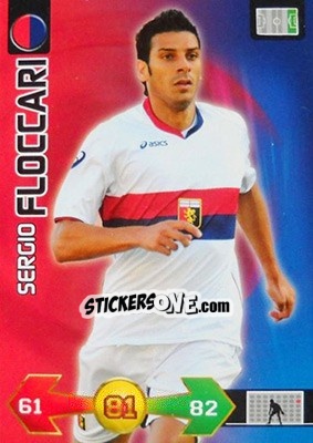Sticker Sergio Floccari - Calciatori 2009-2010. Adrenalyn XL - Panini