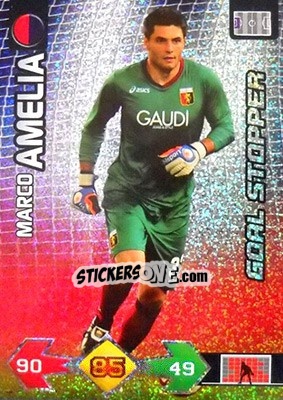 Figurina Marco Amelia - Calciatori 2009-2010. Adrenalyn XL - Panini