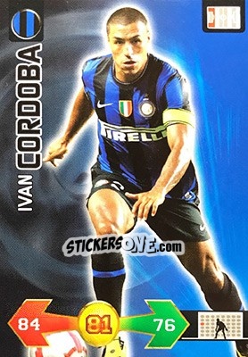Sticker Ivan Cordoba - Calciatori 2009-2010. Adrenalyn XL n. 154 - Panini