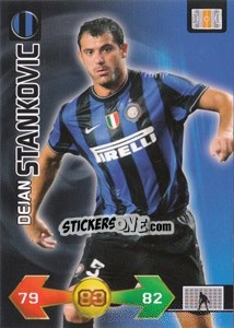 Sticker Dejan Stankovic - Calciatori 2009-2010. Adrenalyn XL n. 164 - Panini