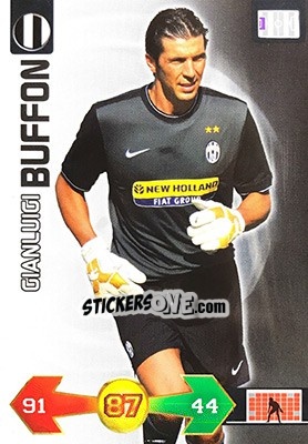 Sticker Gianluigi Buffon - Calciatori 2009-2010. Adrenalyn XL n. 172 - Panini