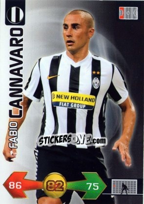 Figurina Fabio Cannavaro - Calciatori 2009-2010. Adrenalyn XL - Panini