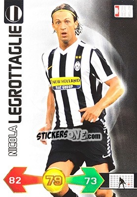 Sticker Nicola Legrottaglie - Calciatori 2009-2010. Adrenalyn XL n. 175 - Panini