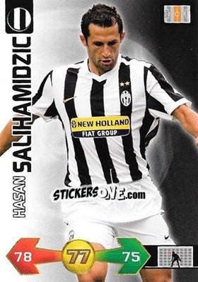 Cromo Hasan Salihamidzic - Calciatori 2009-2010. Adrenalyn XL - Panini