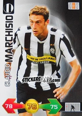 Sticker Claudio Marchisio - Calciatori 2009-2010. Adrenalyn XL n. 180 - Panini