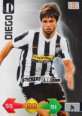 Sticker Diego - Calciatori 2009-2010. Adrenalyn XL n. 182 - Panini