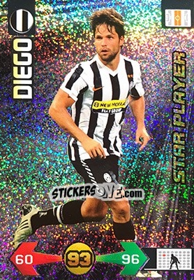 Sticker Diego - Calciatori 2009-2010. Adrenalyn XL n. 188 - Panini