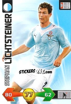 Sticker Stephan Lichtsteiner - Calciatori 2009-2010. Adrenalyn XL n. 192 - Panini