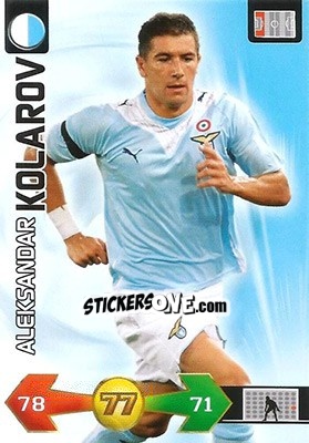 Sticker Aleksandar Kolarov - Calciatori 2009-2010. Adrenalyn XL n. 193 - Panini