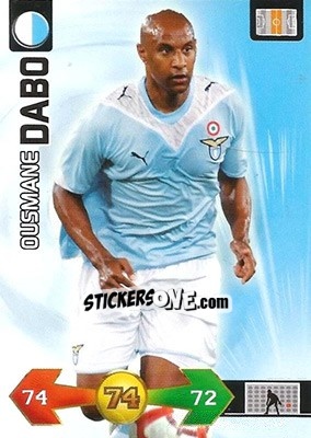 Sticker Ousmane Dabo - Calciatori 2009-2010. Adrenalyn XL n. 198 - Panini