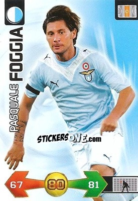 Sticker Pasquale Foggia - Calciatori 2009-2010. Adrenalyn XL n. 201 - Panini
