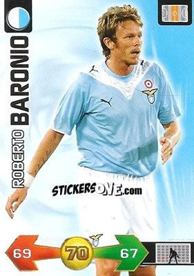 Sticker Roberto Baronio - Calciatori 2009-2010. Adrenalyn XL n. 202 - Panini