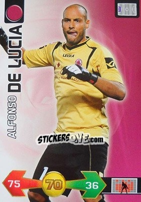 Sticker Alfonso De Lucia - Calciatori 2009-2010. Adrenalyn XL n. 210 - Panini
