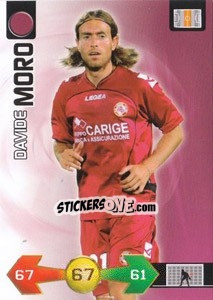 Sticker Davide Moro - Calciatori 2009-2010. Adrenalyn XL n. 216 - Panini