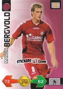 Sticker Martin Bergvold - Calciatori 2009-2010. Adrenalyn XL n. 219 - Panini