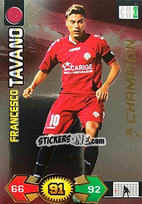 Sticker Francesco Tavano - Calciatori 2009-2010. Adrenalyn XL n. 225 - Panini