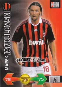 Sticker Marek Jankulovski - Calciatori 2009-2010. Adrenalyn XL n. 233 - Panini