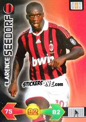 Sticker Clarence Seedorf - Calciatori 2009-2010. Adrenalyn XL n. 238 - Panini
