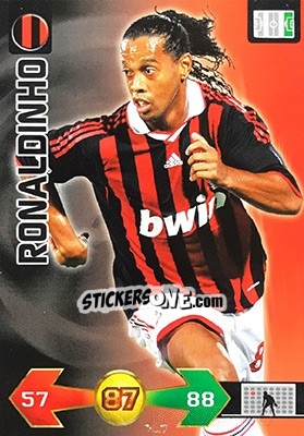 Sticker Ronaldinho - Calciatori 2009-2010. Adrenalyn XL n. 239 - Panini