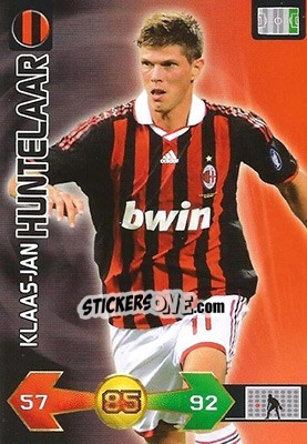 Sticker Klaas Jan Huntelaar - Calciatori 2009-2010. Adrenalyn XL n. 242 - Panini