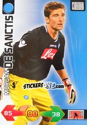 Sticker Morgan De Sanctis - Calciatori 2009-2010. Adrenalyn XL n. 248 - Panini