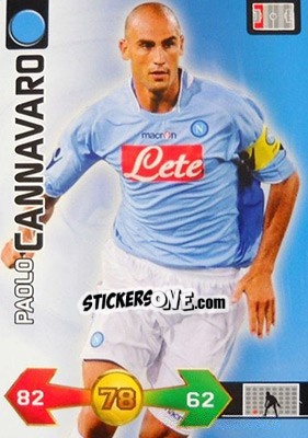 Sticker Paolo Cannavaro - Calciatori 2009-2010. Adrenalyn XL n. 249 - Panini